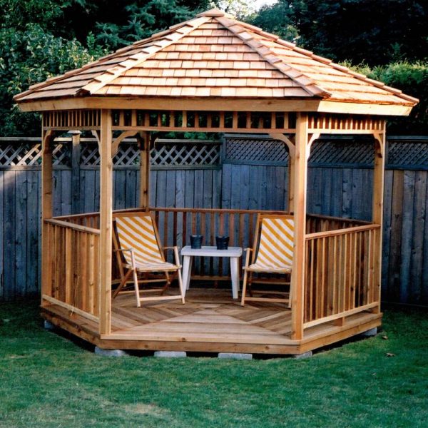 Jual Jasa Pembuatan Rumah Kayu Gazebo