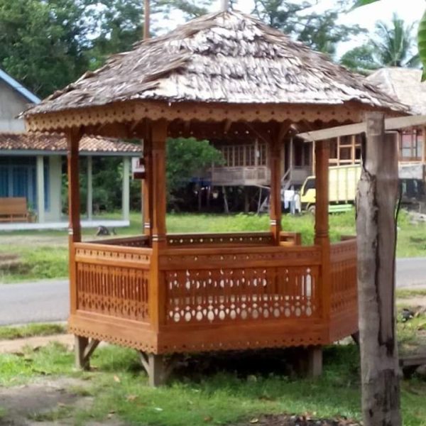 Jual Jasa Pembuatan Rumah Kayu Gazebo