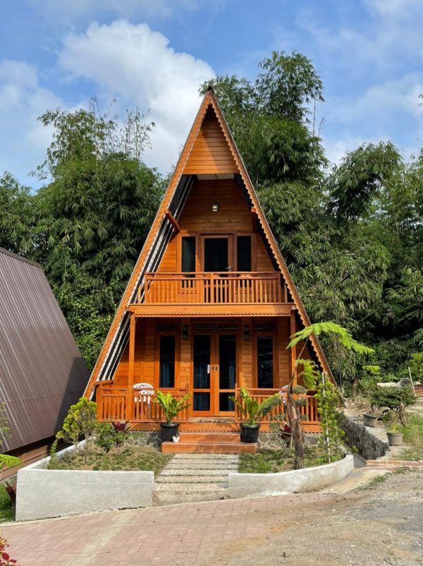 Jual Jasa Pembuatan Rumah Kayu Lumbung