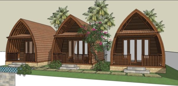 Jual Jasa Pembuatan Rumah Kayu Lumbung